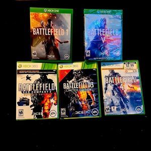 Battlefield XBOX videos games